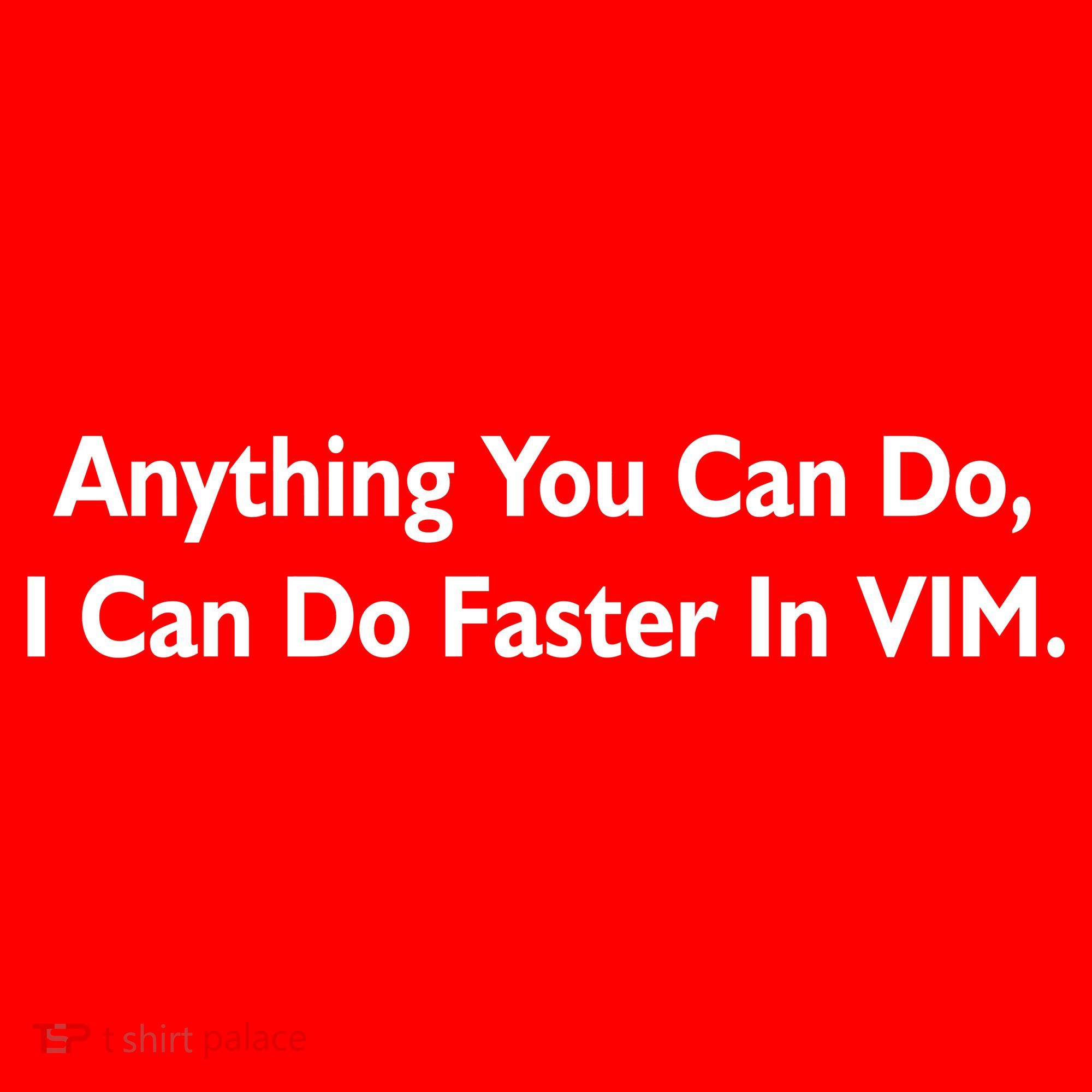 Anything You Can Do I Can Do Faster In VIM Coaster