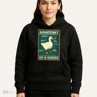 Anatomy Of A Goose With Knife Hoodie thumb 5