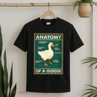 Anatomy Of A Goose With Knife T-Shirt thumb 2