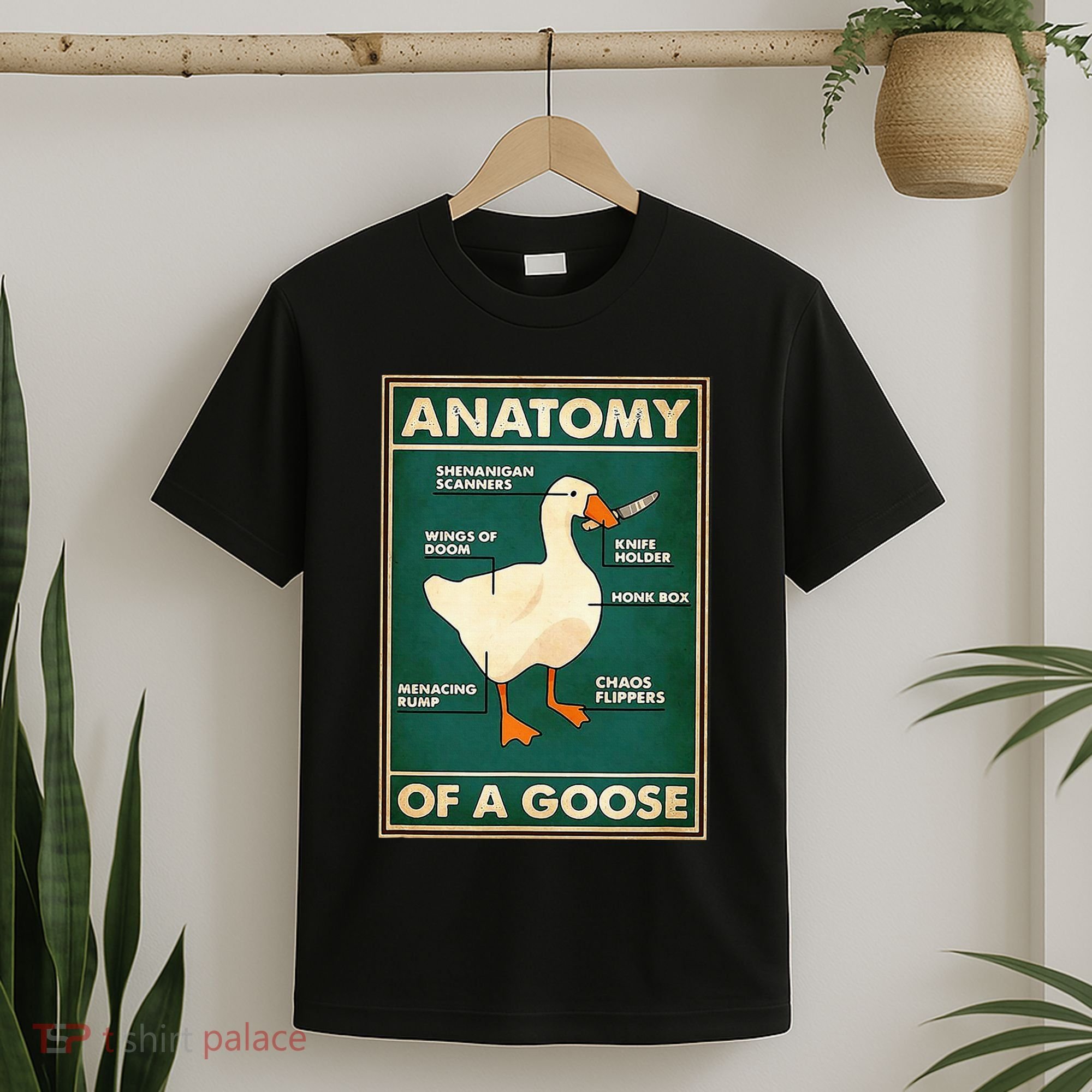 Anatomy Of A Goose With Knife T-Shirt
