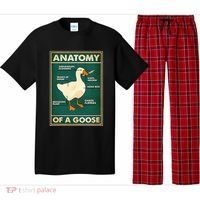 Anatomy Of A Goose With Knife Pajama Set thumb 0