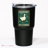 Anatomy Of A Goose With Knife Tumbler thumb 0