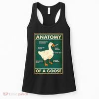 Anatomy Of A Goose With Knife Women's Tank Top thumb 0