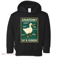 Anatomy Of A Goose With Knife Toddler Hoodie thumb 0