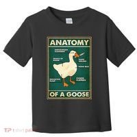 Anatomy Of A Goose With Knife Toddler T-Shirt thumb 0