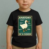 Anatomy Of A Goose With Knife Toddler T-Shirt thumb 2