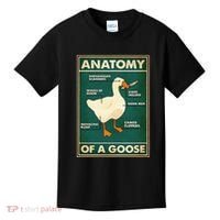 Anatomy Of A Goose With Knife Kids T-Shirt thumb 0
