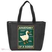 Anatomy Of A Goose With Knife Tote Bag thumb 0