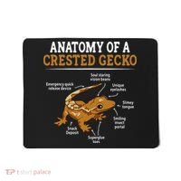 Anatomy Of A Crested Gecko Eyelash Lizard Herpetologist Mousepad thumb 0