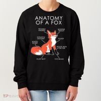 Anatomy Of A Fox Women's Sweatshirt thumb 0