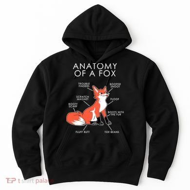 Anatomy Of A Fox Hoodie