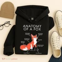 Anatomy Of A Fox Hoodie thumb 4