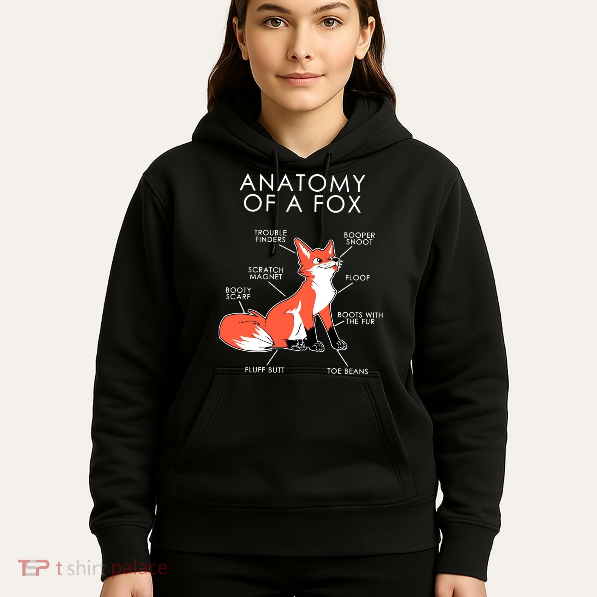 Anatomy Of A Fox Hoodie