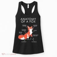 Anatomy Of A Fox Women's Tank Top thumb 0