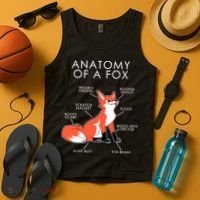 Anatomy Of A Fox Tank Top thumb 4
