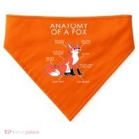 Anatomy Of A Fox USA-Made Doggie Bandana thumb 0