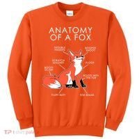 Anatomy Of A Fox Sweatshirt thumb 0