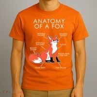 Anatomy Of A Fox T-Shirt thumb 3