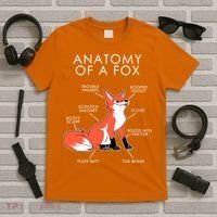 Anatomy Of A Fox T-Shirt thumb 5