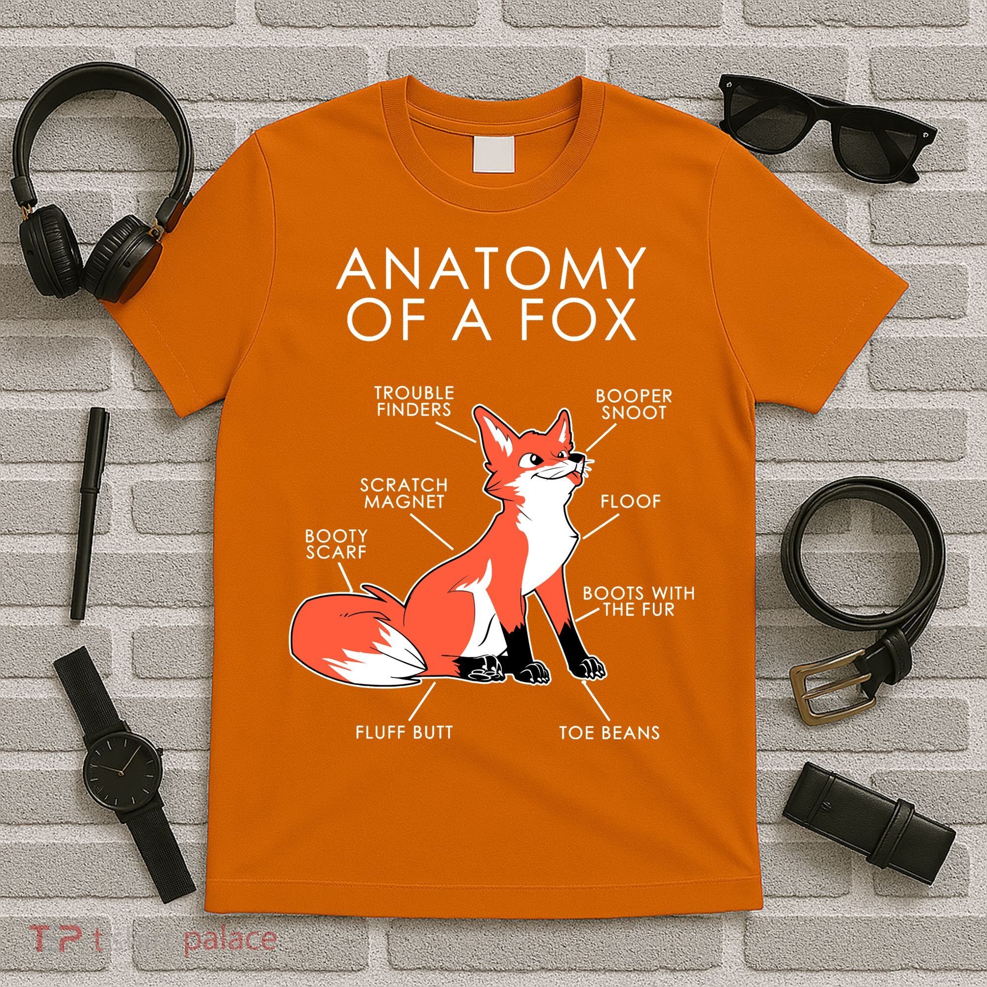 Anatomy Of A Fox T-Shirt