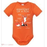 Anatomy Of A Fox Baby Bodysuit thumb 0
