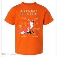 Anatomy Of A Fox Toddler T-Shirt thumb 0