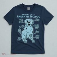 Anatomy Of An American Bulldog T-Shirt thumb 5
