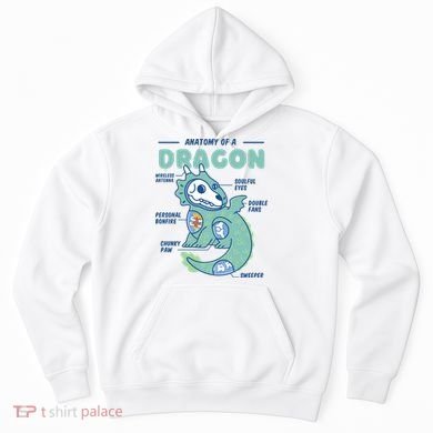 Anatomy Of A Dragon Hoodie