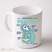 Anatomy Of A Dragon Coffee Mug thumb 0