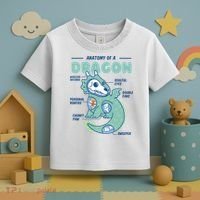 Anatomy Of A Dragon Toddler T-Shirt thumb 3