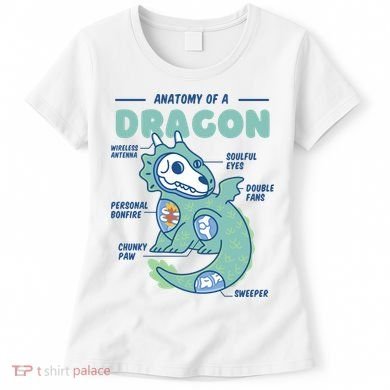 Anatomy Of A Dragon Women's T-Shirt