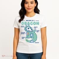Anatomy Of A Dragon Women's T-Shirt thumb 4