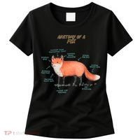 Anatomy Of A Fox Funny Cute Women's T-Shirt thumb 0