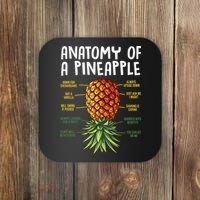 Anatomy Of A Pineapple Swinger Coaster thumb 0