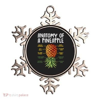 Anatomy Of A Pineapple Swinger Ornament