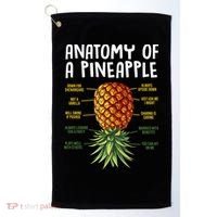 Anatomy Of A Pineapple Swinger Golf Towel thumb 0