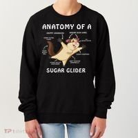 Anatomy Of A Sugar Glider Women's Sweatshirt thumb 0