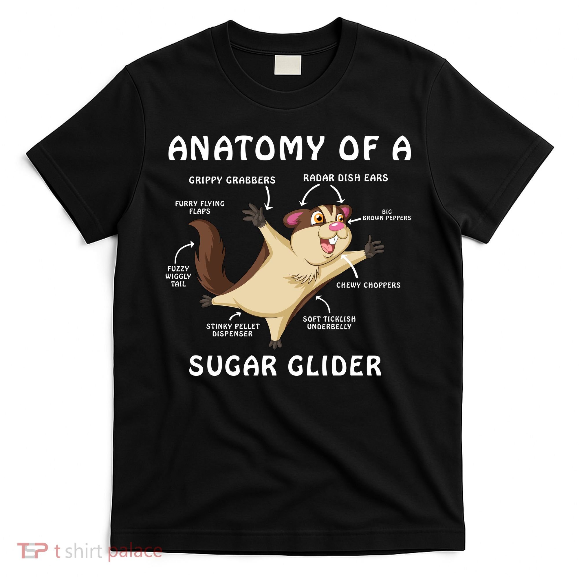 Anatomy Of A Sugar Glider T-Shirt