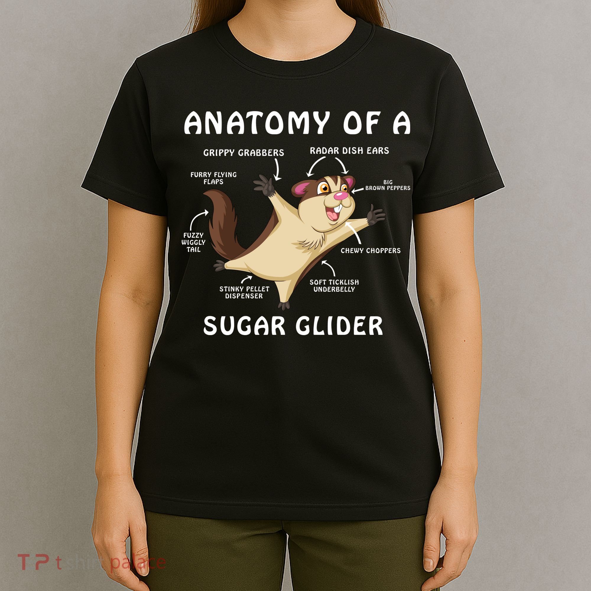 Anatomy Of A Sugar Glider T-Shirt