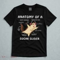 Anatomy Of A Sugar Glider T-Shirt thumb 5