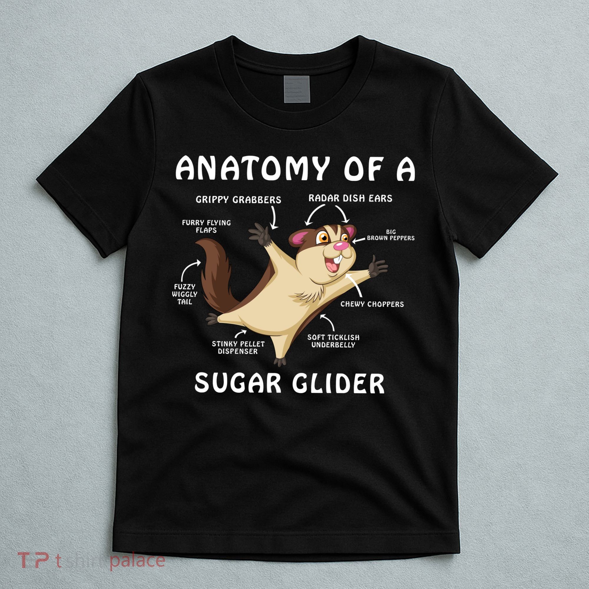 Anatomy Of A Sugar Glider T-Shirt