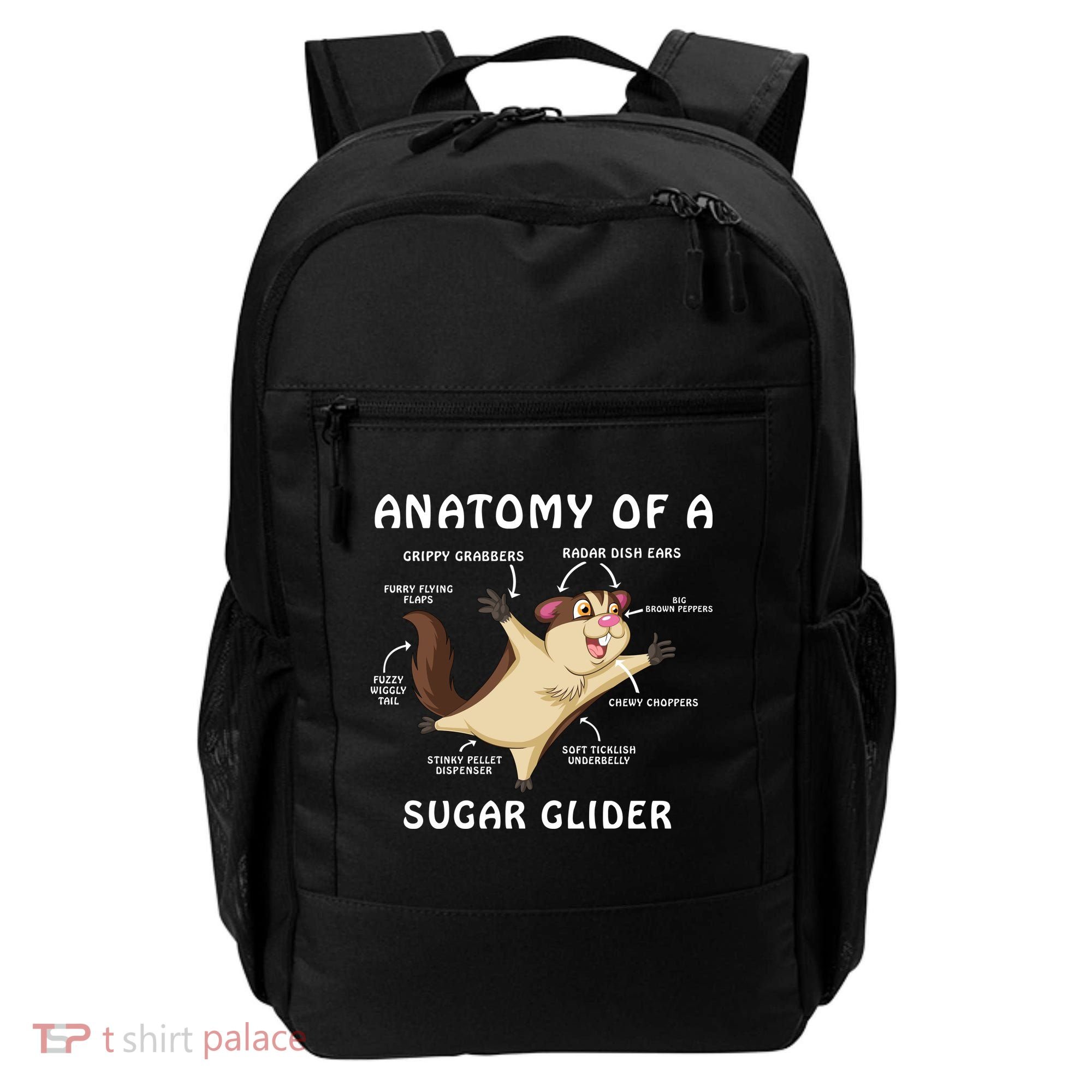 Anatomy Of A Sugar Glider Backpack