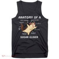 Anatomy Of A Sugar Glider Tank Top thumb 0