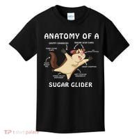 Anatomy Of A Sugar Glider Kids T-Shirt thumb 0