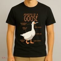 Anatomy Of A Goose Water Bird Duckling T-Shirt thumb 3