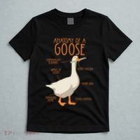 Anatomy Of A Goose Water Bird Duckling T-Shirt thumb 5