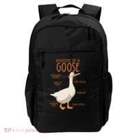 Anatomy Of A Goose Water Bird Duckling Backpack thumb 0