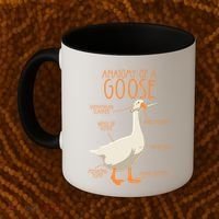 Anatomy Of A Goose Water Bird Duckling Coffee Mug thumb 2