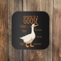 Anatomy Of A Goose Water Bird Duckling Coaster thumb 0