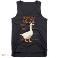 Anatomy Of A Goose Water Bird Duckling Tank Top thumb 0
